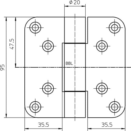 SIMONSWERK Objektband VARIANT VN 2929/100 Edelstahl matt gebürstet 100 kg ( 3000255496 )