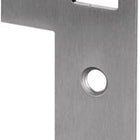 Pletina de acero inoxidable redondeada BKS B 9000 ( 3321024014 )