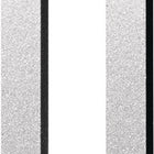 BKS flat striking plate S412 silver edged ( 3000250567 )