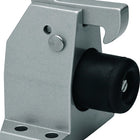 Arrêt de porte DENI 3871 0000 22 métal léger laqué argent ( 3000251207 )