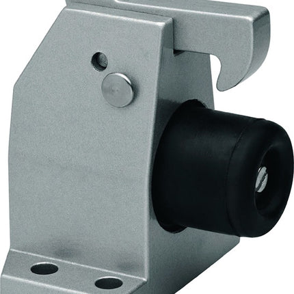 Arrêt de porte DENI 3871 0000 22 métal léger laqué argent ( 3000251207 )