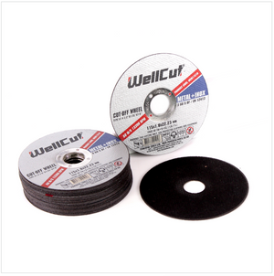 WellCut WCM 11510 - 25 Stück Trennscheiben 115 mm für Metall, Stahlblech, Edelstahl
