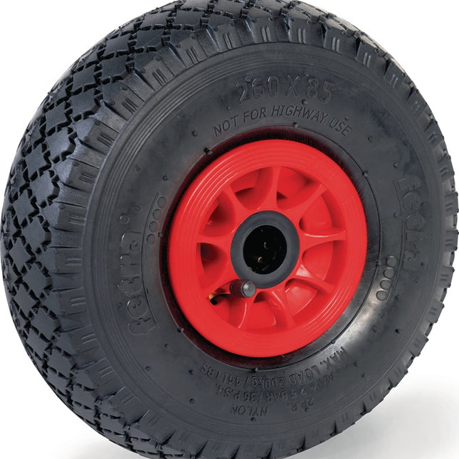 Roue pneumatique FETRA 70107 Roue Ø 260 mm Capacité de charge 200 kg ( 9000443565 )