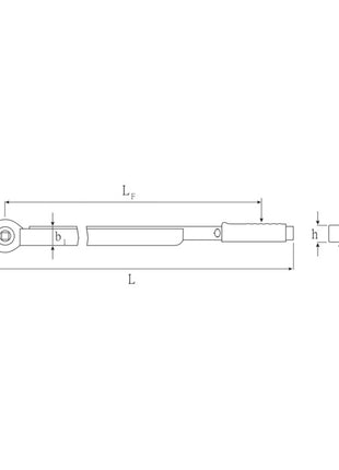 STAHLWILLE Drehmomentschlüssel 721NF/80 3/4 ″ 160 - 800 Nm ( 4000826511 )