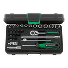 Set di chiavi a bussola STAHLWILLE 40/23/6 29 pezzi 1/4 ″ ( 4000826281 )