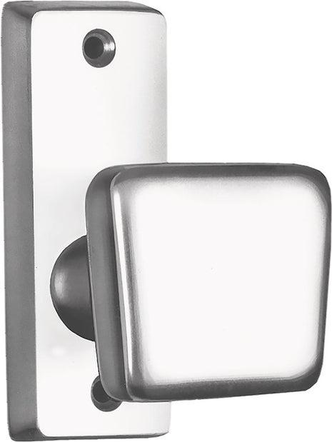 Bouton de porte AMF 495 métal léger F1 / couleur argent ( 3311021073 )