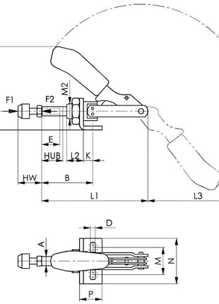 AMF Schubstangenspanner Nr. 6841 Größe 1 ( 4000833516 )