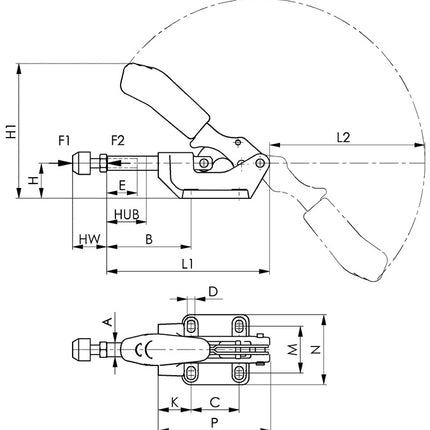 AMF Schubstangenspanner Nr. 6842 Größe 5 ( 4123680150 )