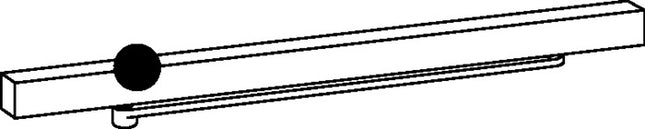 Kanał slajdów DORMAKABA G-EMF dla TS 93 srebrny ( 3000207500 )