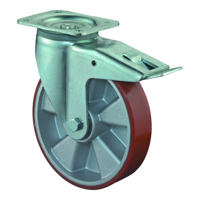 BS ROLLEN Heavy-duty swivel castor Wheel Ø 125 mm Load capacity 450 kg ( 3000275933 )