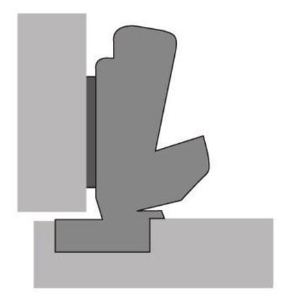 HETTICH Weitwinkelscharnier Sensys 8657i mit integrierter Dämpfung TH 52 ( 8000612696 )