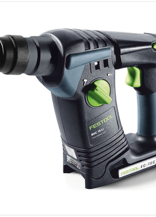 Festool  BHC 18 Li-Basic Akku Bohrhammer 18V ( 574723 ) 25Nm Brushless Solo im Systainer + 7tlg Bohrerset - ohne Akku, ohne Ladegerät - Toolbrothers