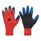 Guantes STRONGHAND Tip Grip talla 10 rojo/negro/azul ( 8000140727 )