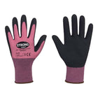 GUANTES STRONGHAND LADY FLEXTER talla 6 rosa/negro ( 8000737565 )