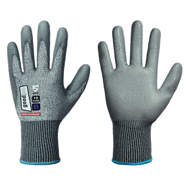 GOODJOB cut protection gloves BURBANK size 9 grey ( 8000809148 )