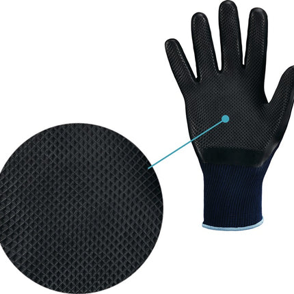 STRONGHAND Handschuhe GRIDSTER Größe 10 dunkelblau/schwarz ( 4000391305 )