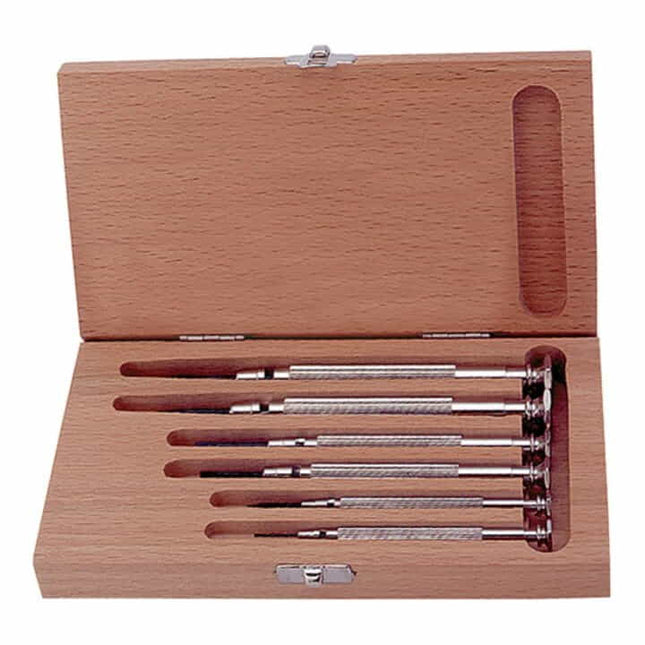 Juego de destornilladores mecánicos de precisión KUKKO 250 6 piezas ( 4000828146 )