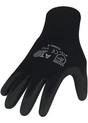 Guantes ASATEX talla 9 negro (4000371258)