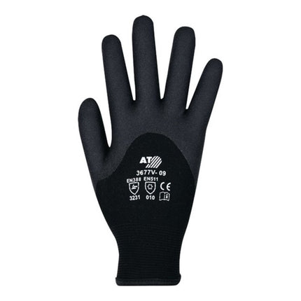 ASATEX cold protection gloves size 9 black ( 4000371081 )