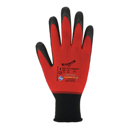 Guanti ASATEX Condor taglia 11 rosso/nero ( 4000371006 )