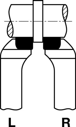 Scalpello per tornitura WILKE DIN 4977 ISO5 25 x 25 mm ( 4118630152 )