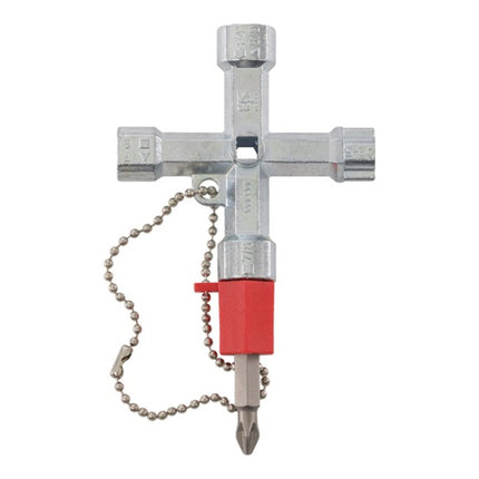 Llave de armario de interruptores SCHUEBO Llave de doble cabezal 11 funciones ( 4000829748 )