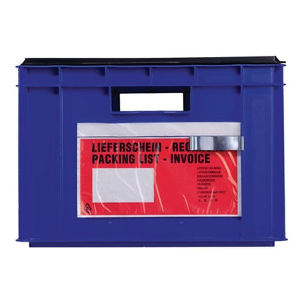 Klips do etykiet LA-KA-PE z ocynkowanej stali sprężynowej ( 9000449350 )