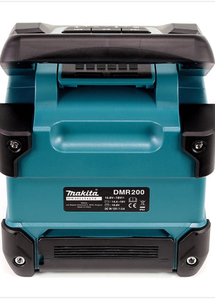 Makita DMR 200 10,8 - 18 V Baustellen Lautsprecher Grün Bluetooth - Toolbrothers