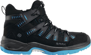 BAAK Botas de seguridad Hudson talla 44 negro/azul (8002360408)