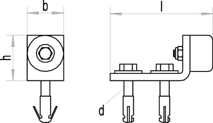 HELM door bumper 360 galvanised steel, yellow ( 3000255848 )
