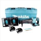 Makita DJR 360 PFK Akku Reciprosäge 36V ( 2x18V ) Brushless Säbelsäge im Koffer + 2x 3,0 Ah Akku + Ladegerät - Toolbrothers