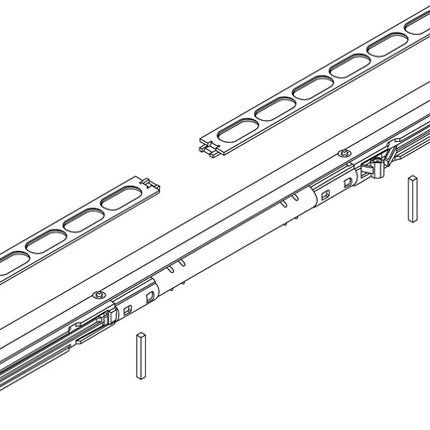 GEZE Amortisseur de fermeture Levolan 60 SoftstopDuo Set complet des deux côtés ( 3000255372 )