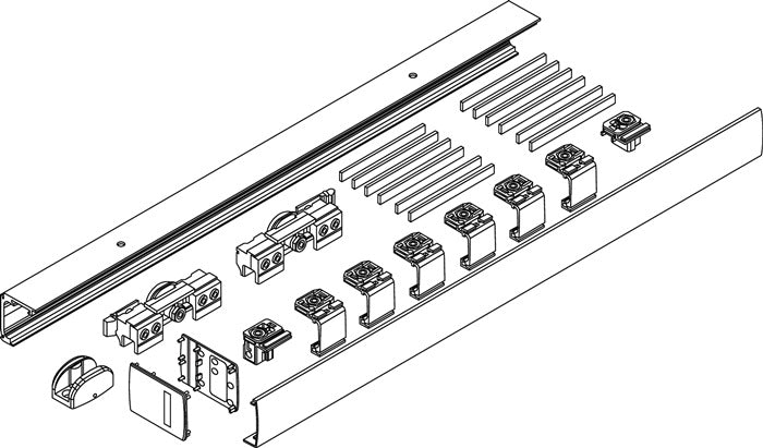 GEZE Schiebesystem Levolan 60 60 kg 1650 mm Edelstahllook 3000255365  3 - toolbrothers