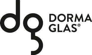 DORMA-GLAS Glastürdrückerpaar RONDO Leichtmetall silber eloxiert ( 3000254501 )