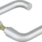 DORMA-GLAS Glastürdrückerpaar Rundform Leichtmetall silber eloxiert ( 3000254517 )