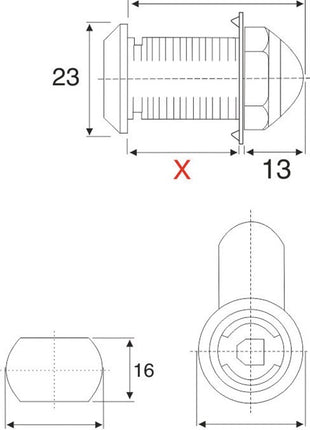 BMB Hebelverschluss System 600 gleichschließend ( 3000271862 )