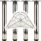 BMB Tischbein-Set Chrom poliert 60 mm Höhe 870 mm ( 3000273147 )