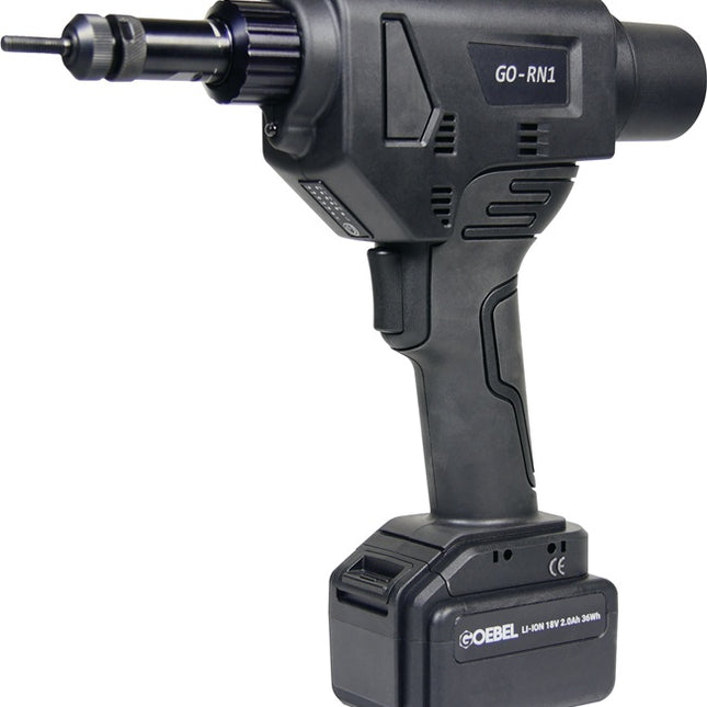GOEBEL Akkublindnietmutternsetzgerät GO-RN1 16-teilig 18.000 N ( 4000813141 )