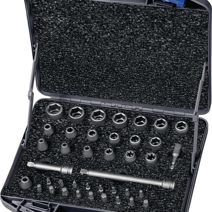 ASW Kraftsteckschlüsselsatz 710 KS 40 OL 40-teilig 3/8 ″ ( 4000820986 )