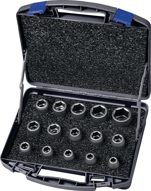 ASW Juego de llaves de vaso 720 KS 15 OL 15 piezas 1/2 ″ ( 4000820988 )