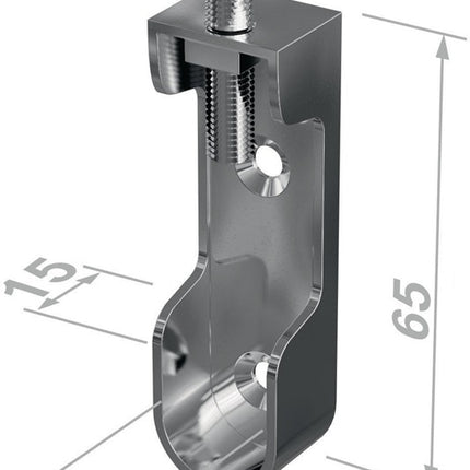 PG Łożysko rurowe szafy 11118 Odlew cynkowy niklowany ( 3000282762 )