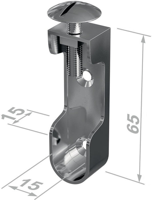PG Tubular cabinet bearing 11118 Zinc die-cast nickel-plated ( 3000282762 )