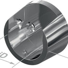 PG Cuscinetti per armadi tubolari 11069 Plastica argentata ( 3000282768 )