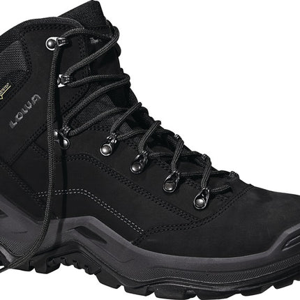 LOWA Sicherheitsstiefel Renegade Work GTX black Mid Größe 40 schwarz/schwarz ( 8000469129 )