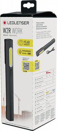 Lampada portatile ricaricabile LEDLENSER W2R Work 3,7 V 630 mAh ( 4000901291 )