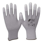 Guantes NITRAS talla 10 gris/blanco ( 4000371800 )