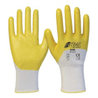 NITRAS Gant 03405 taille 9 blanc/jaune ( 8000636644 )