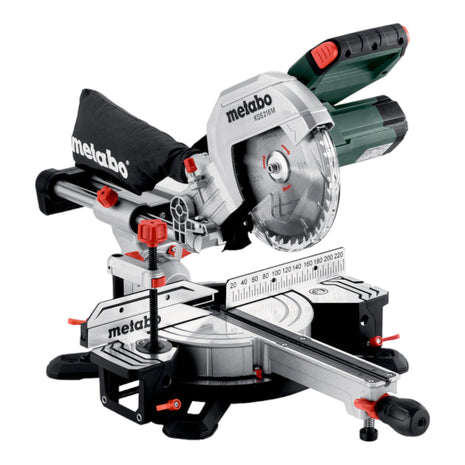 Metabo KGS 216 M Kapp- und Gehrungssäge 1500 Watt 216 mm ( 613216000 ) 710 x 476 x 512 mm