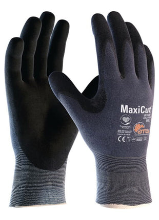 ATG Schnittschutzhandschuhe MaxiCut Ultra 44-3745HCT Größe 9 blau/schwarz ( 8000077717 )