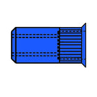 GESIPA blind rivet nut Rivet shank d x l 7 x 12.5 mm M5 ( 4000813566 )
